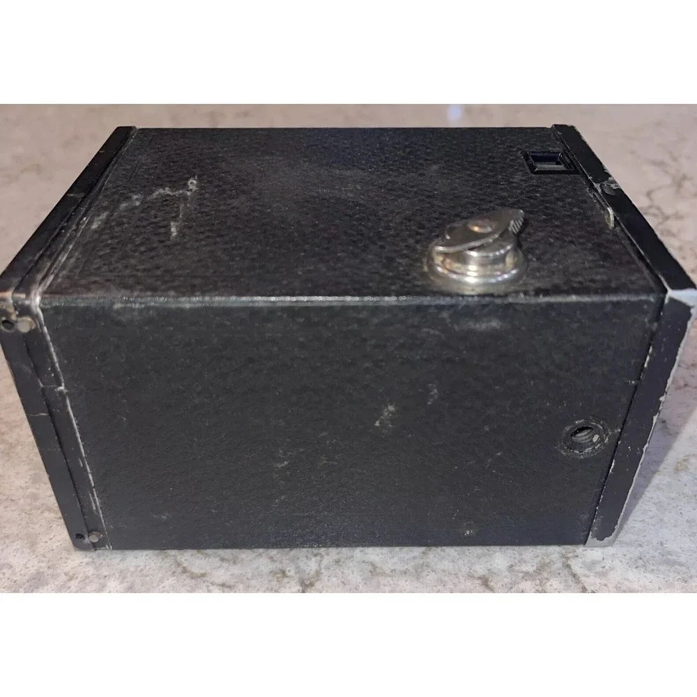 Vintage Parts Only Eastman Kodak Brownie No 2 Camera Box Film 120 Black As Is